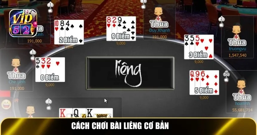 Cách chơi bài Liêng cơ bản và cách tính điểm dễ hiểu cho người mới