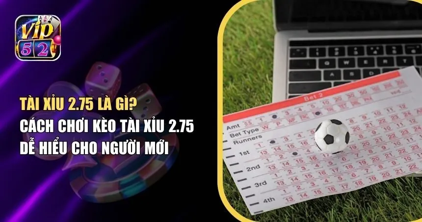Giải Mã Kèo Tài Xỉu 2.75: Ý Nghĩa, Cách Tính Tiền Thắng Thua Và Mẹo Đặt Cược